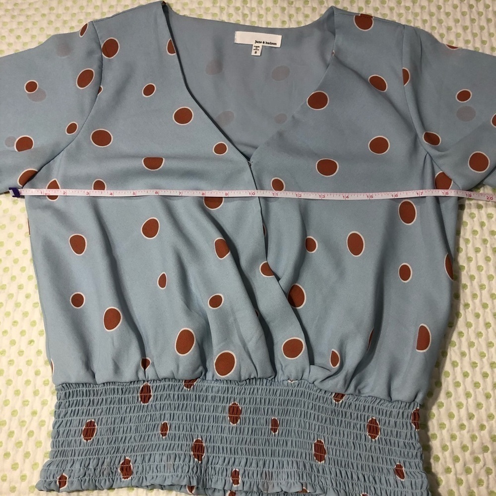 JUNE & HUDSON WOMENS BLOUSE SIZE SMALL EUC - Picture 7 of 14